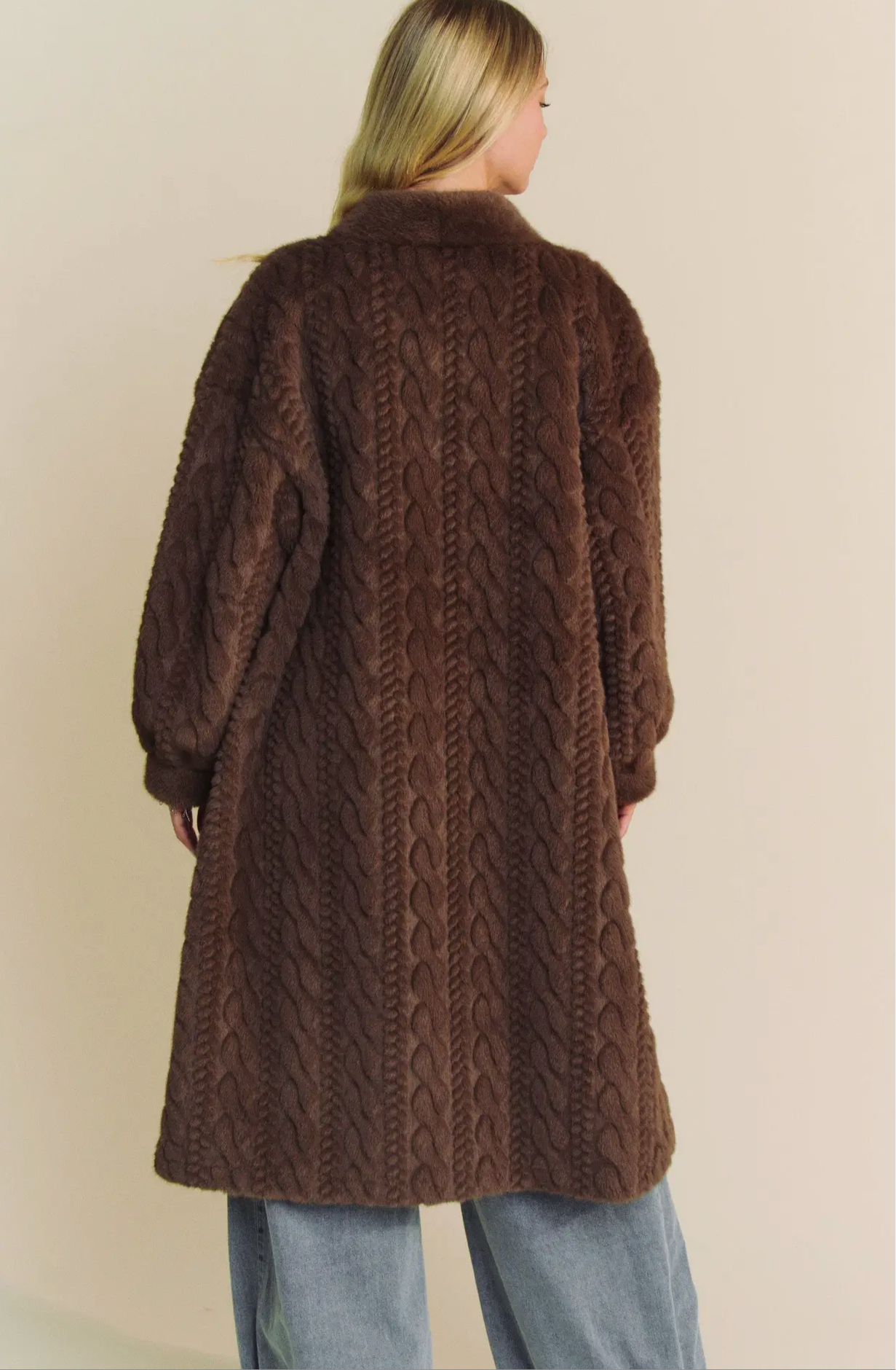 RICHEE LUXE' MOCHA CARDIGAN