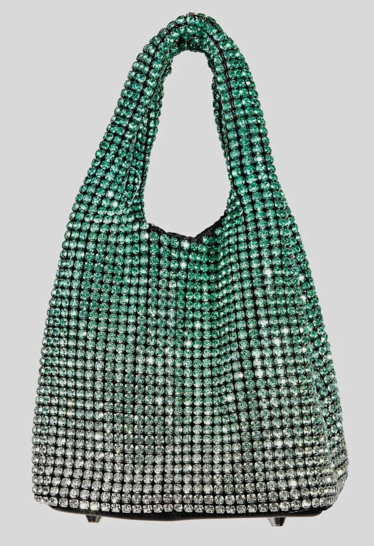 MULTI COLOR RHINESTONE RIHANNA EVENING BAG