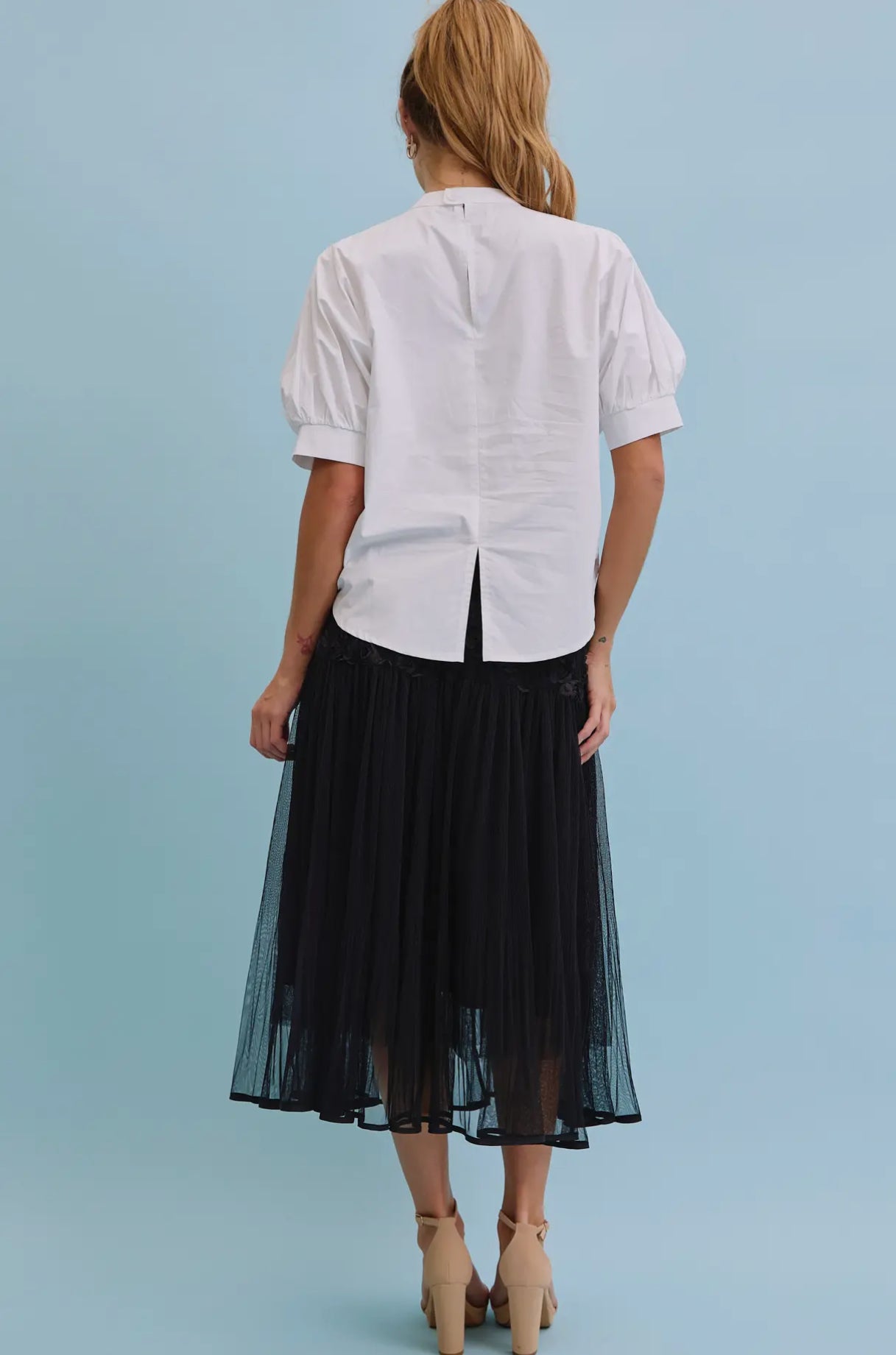 Bloom Organza Top