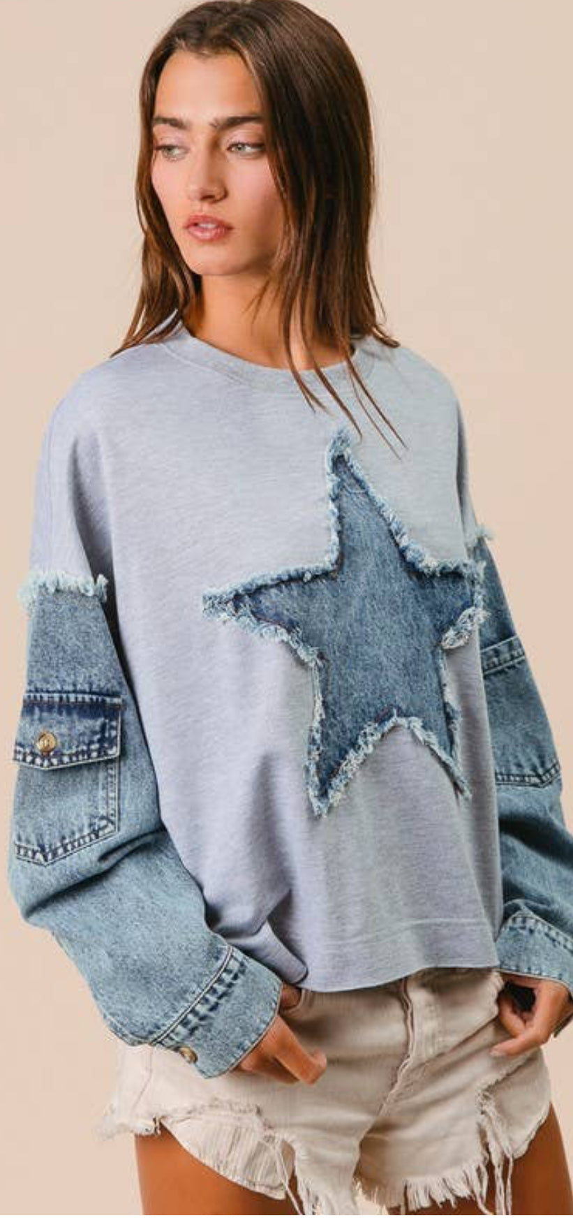YOU’RE A STAR PATCH SWEATSHIRT