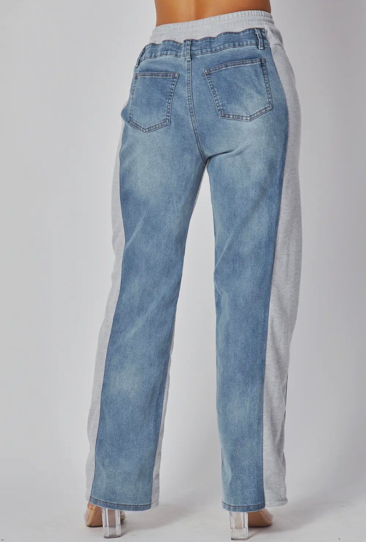 Streets Cred Denim Contrast Pants