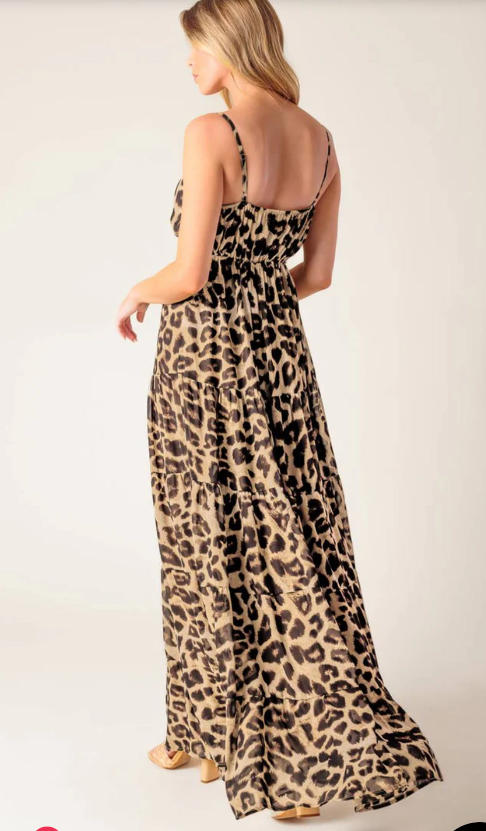 Beach Bum Leopard Maxi Dress