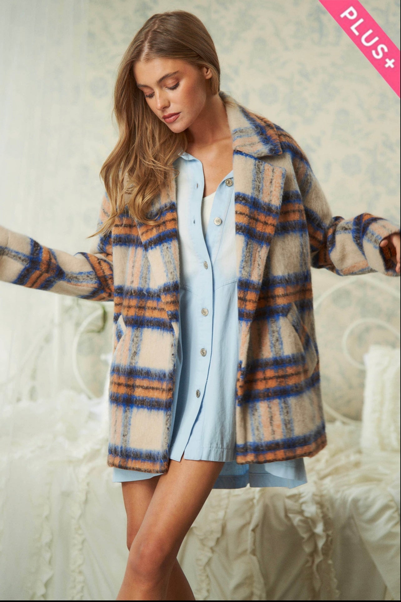 Blue Moon Plaid Jacket