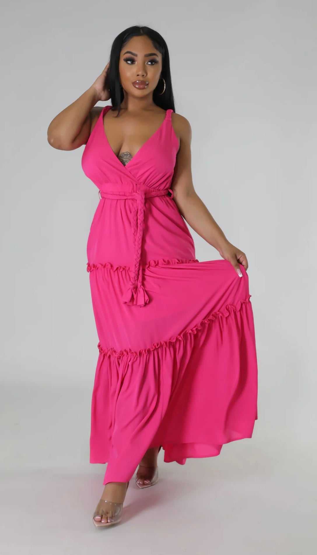 Lillie Vacay Dress _Orange Only