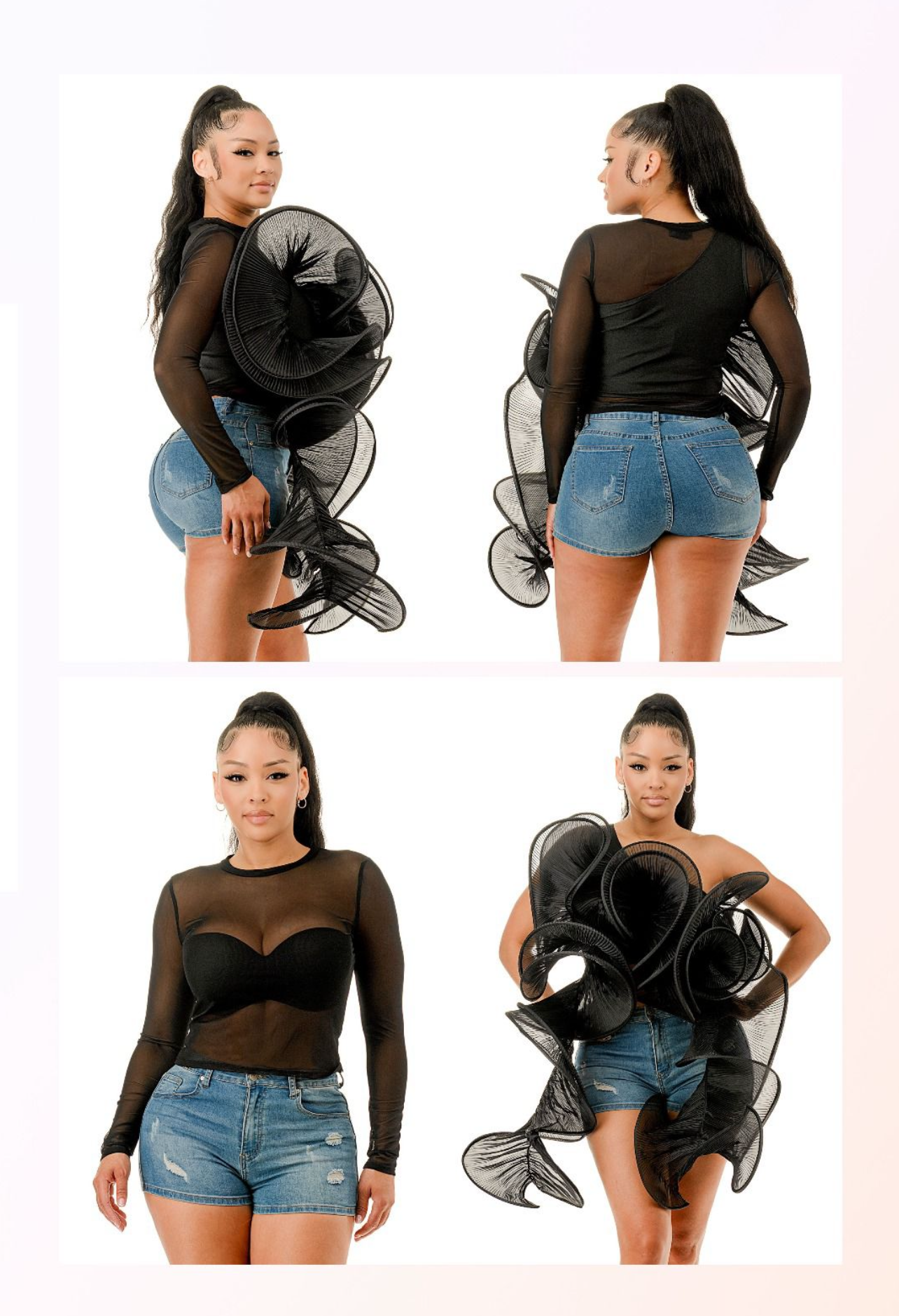 Riche Rich Auntie 2pc Top Set