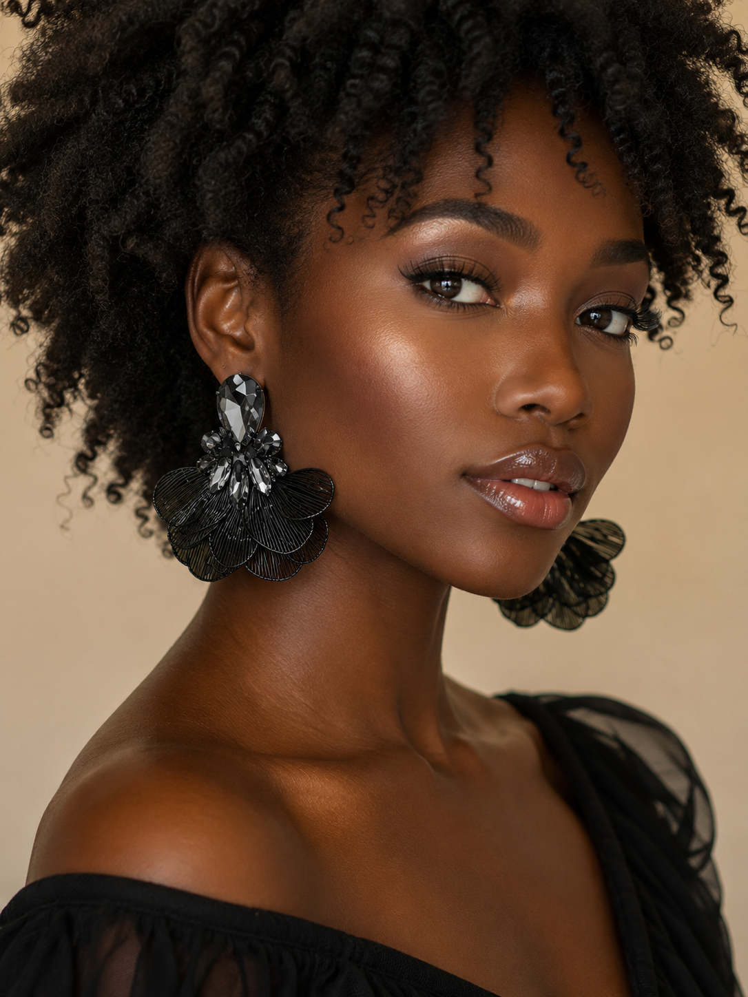 Flower Child Glitzy Earring