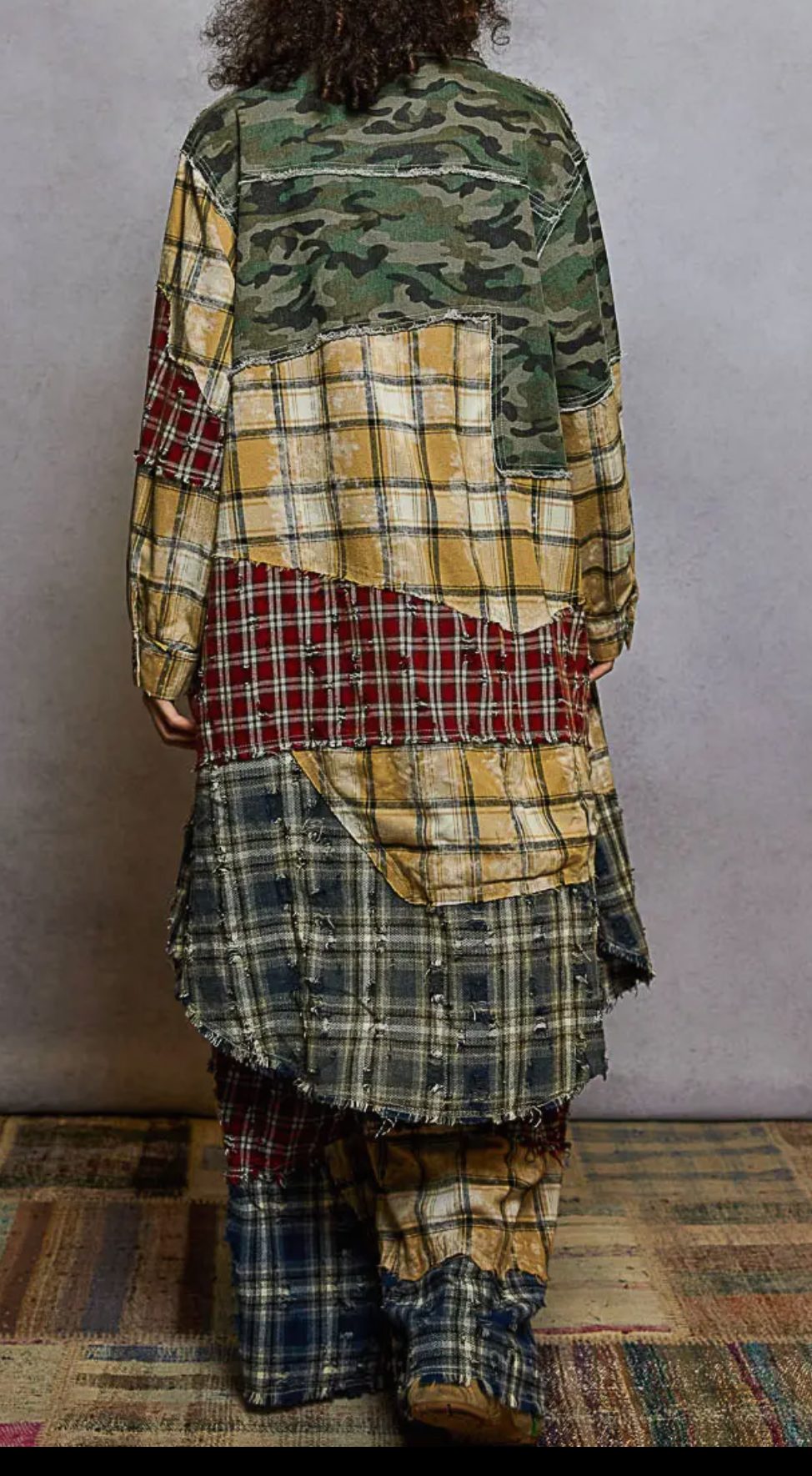 NOT YOUR BOYFRIENDS SHIRT DRESS _ Oversized Size Down
