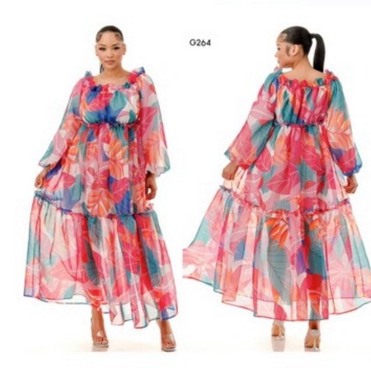 Hustle & Flow Maxi Dress (Runs Big)