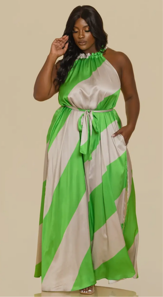 LUXE LSATIN MAXI DRESS