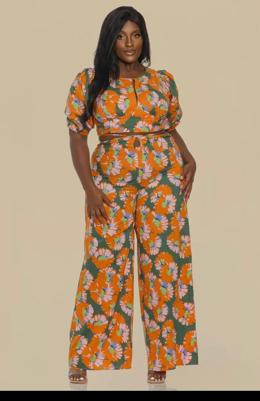 Flower Bomb Pant Set