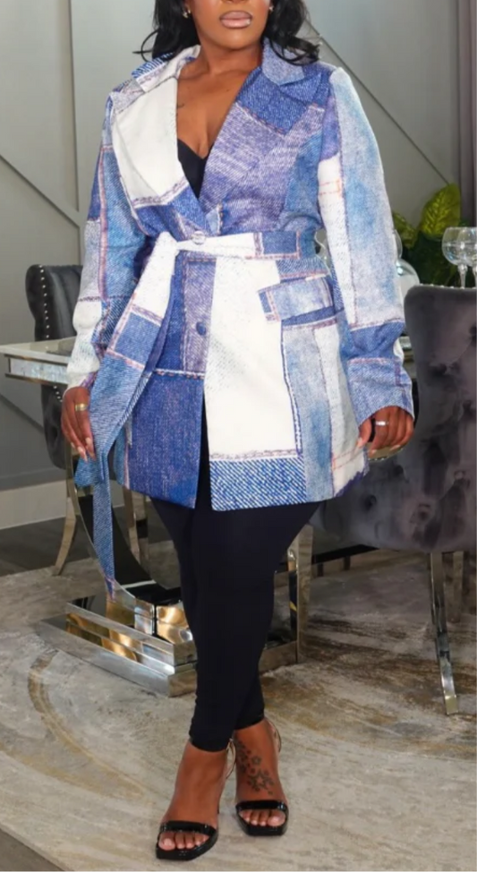 SWEET DENIM BLAZER (DENIM INSPIRED)