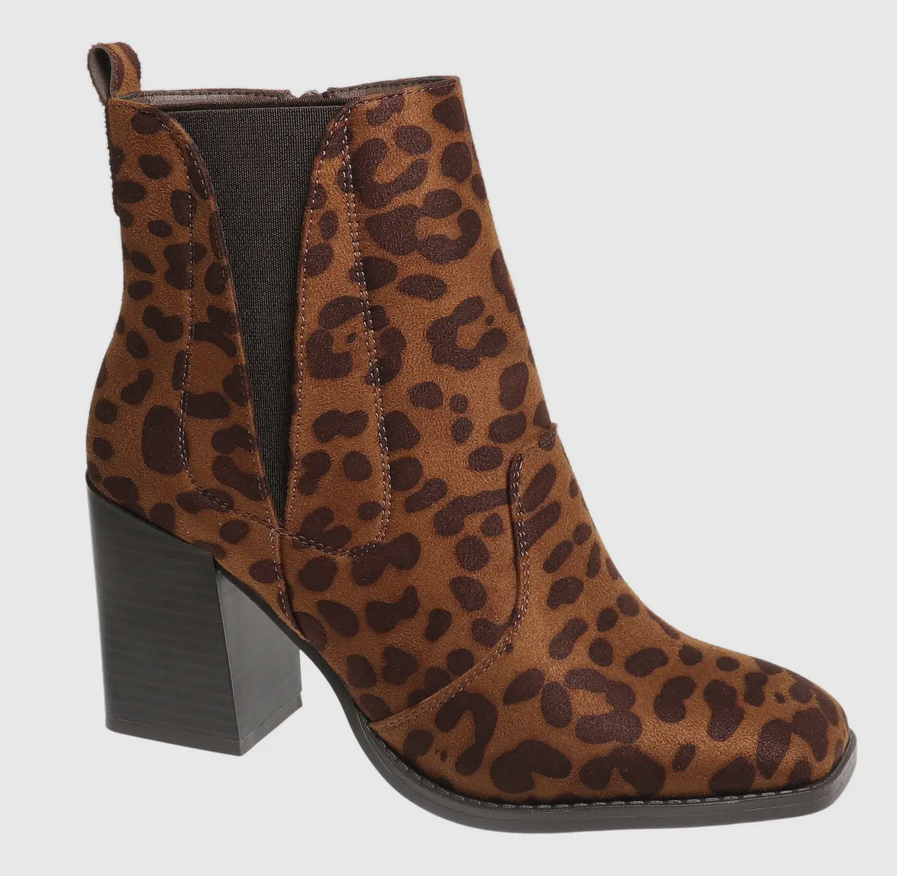 London Leopard Bootie
