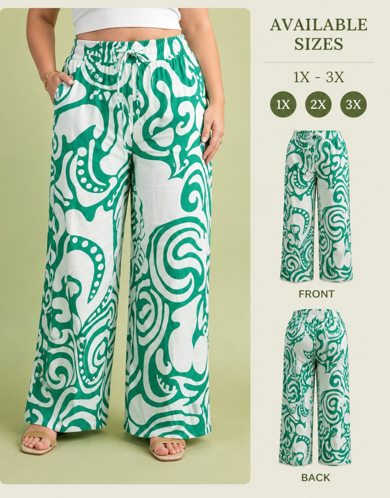 Moxie Print Pants