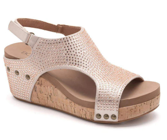Carley Crystal Wedge