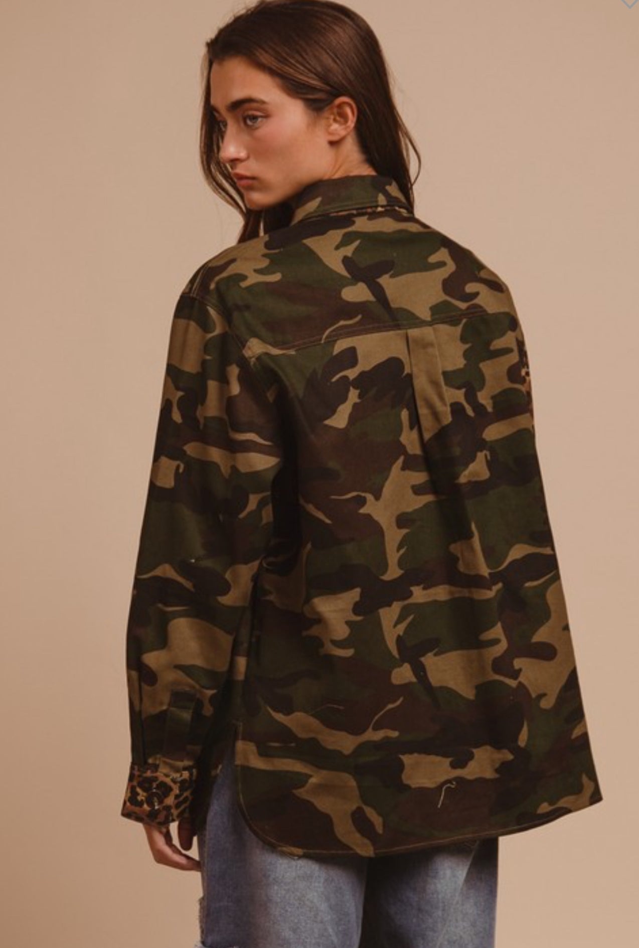 Heather Leopard/Camo Combo