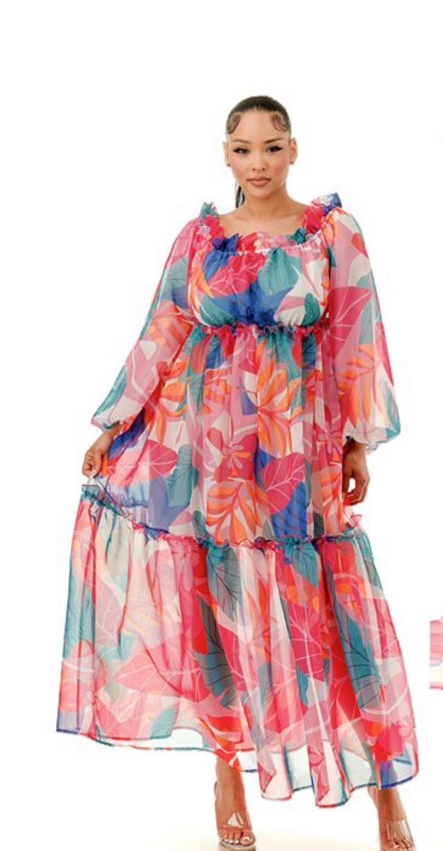 Hustle & Flow Maxi Dress (Runs Big)