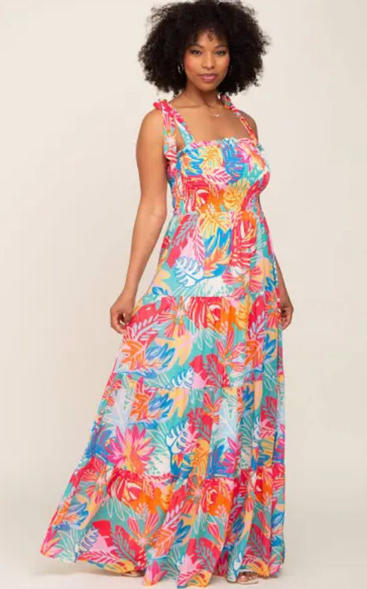 Pinky Skie Maxi Dress