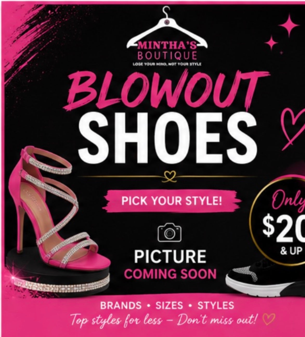 188 BLOWOUT FOOTWEAR SALE