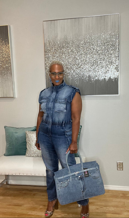 Dazzling Denim Jumper