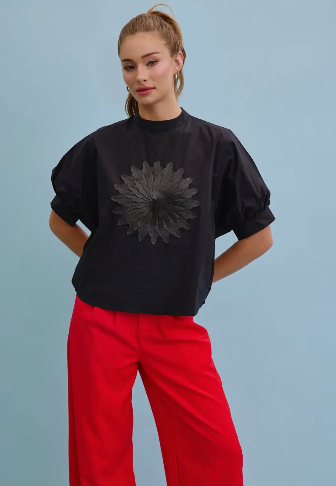 Bloom Organza Top