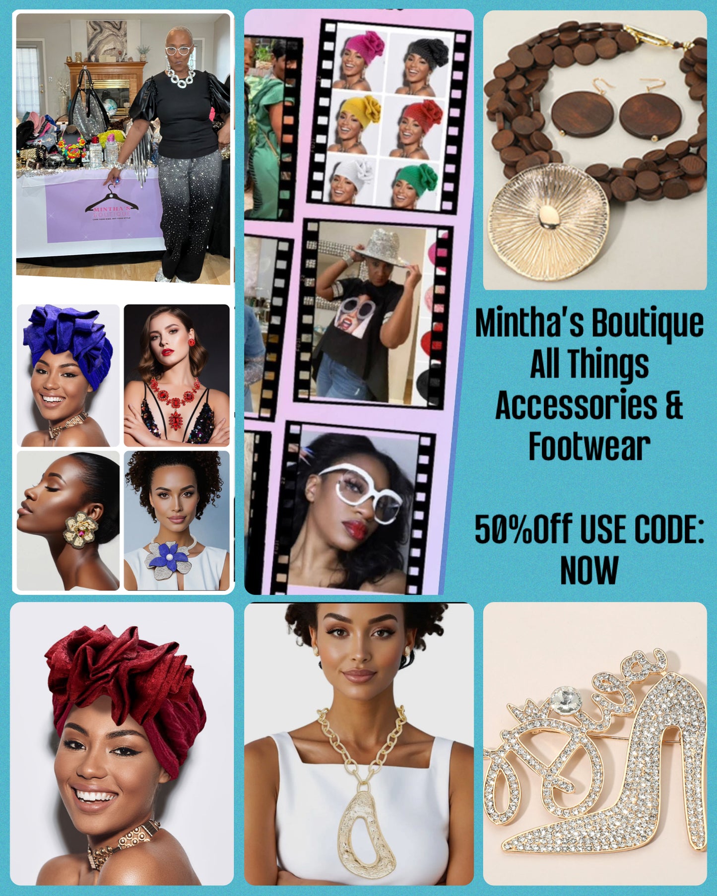 Accessory Sale 50%OFF USE CODE: NOW