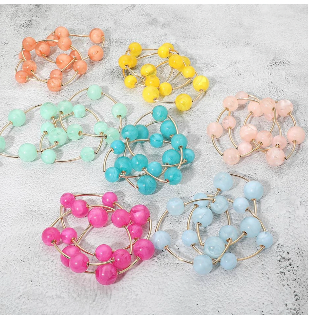 Bella Ball Stretch Bracelet