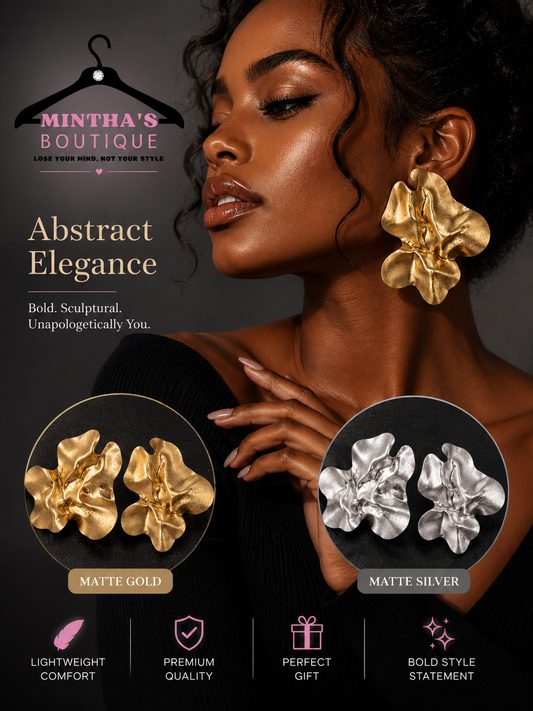 Abstract Elegance Earrings