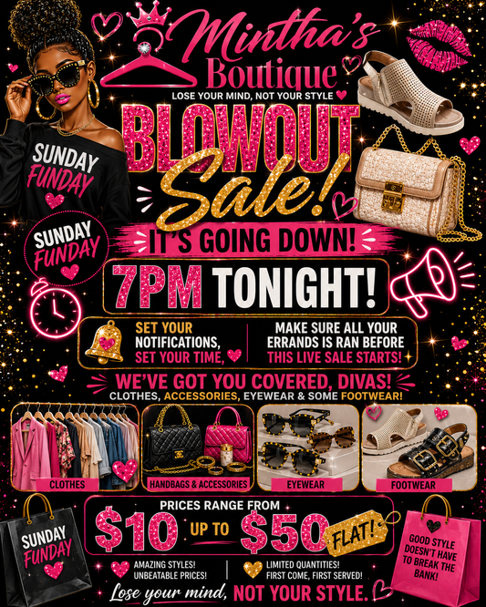 Sunday Funday Live Sale 5/31 Please Read🧡🧡