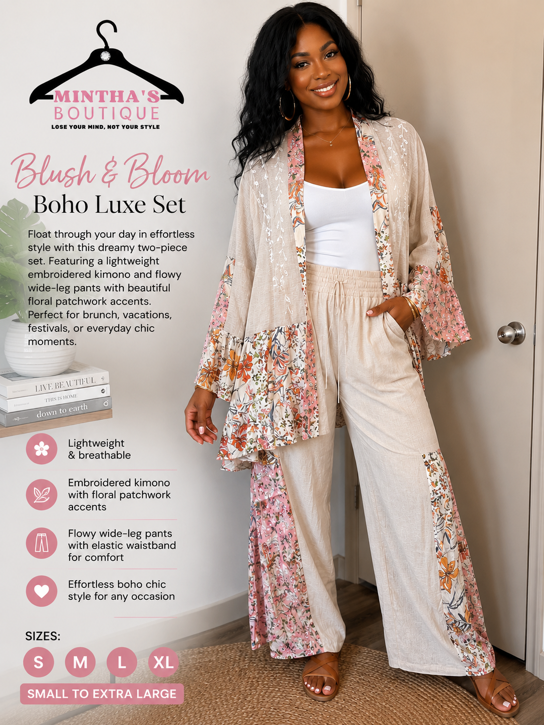 Blush & Bloom Boho Luxe Set