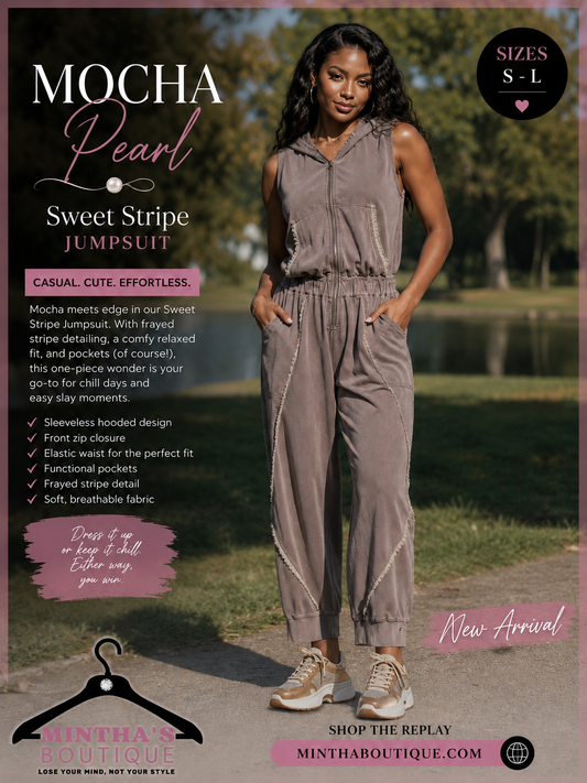 Mocha Pearl Jumpsuit